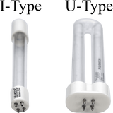 Airpura Replacement UV Lamp - I-Type and U-Type - Comparison