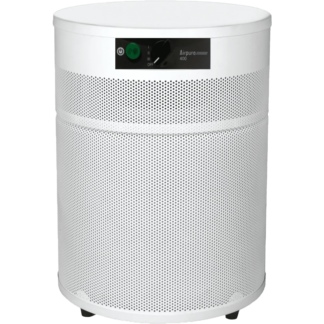 Airpura V400 VOC, Chemical, Smoke Compact Air Purifier-White