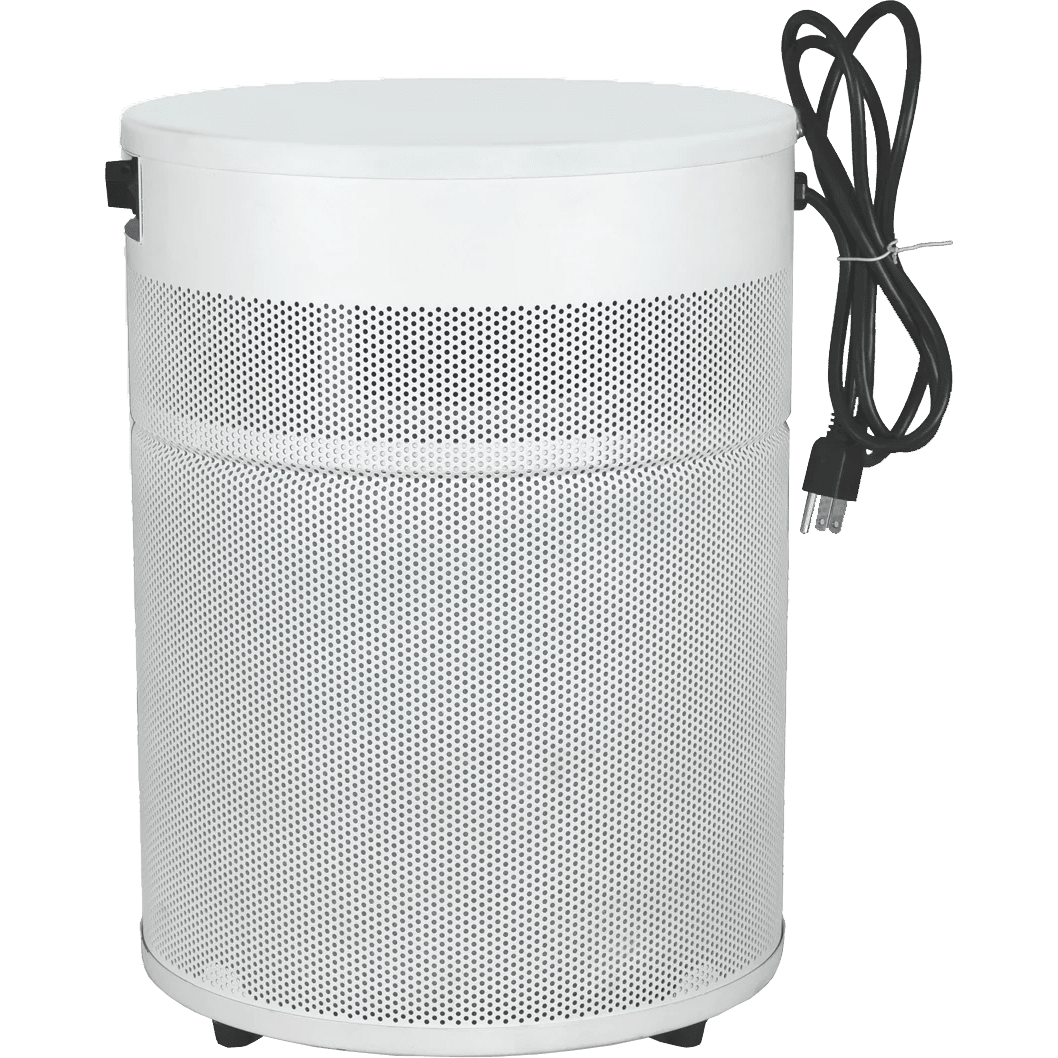 Airpura V400 VOC, Chemical, Smoke Compact Air Purifier-White - Side View