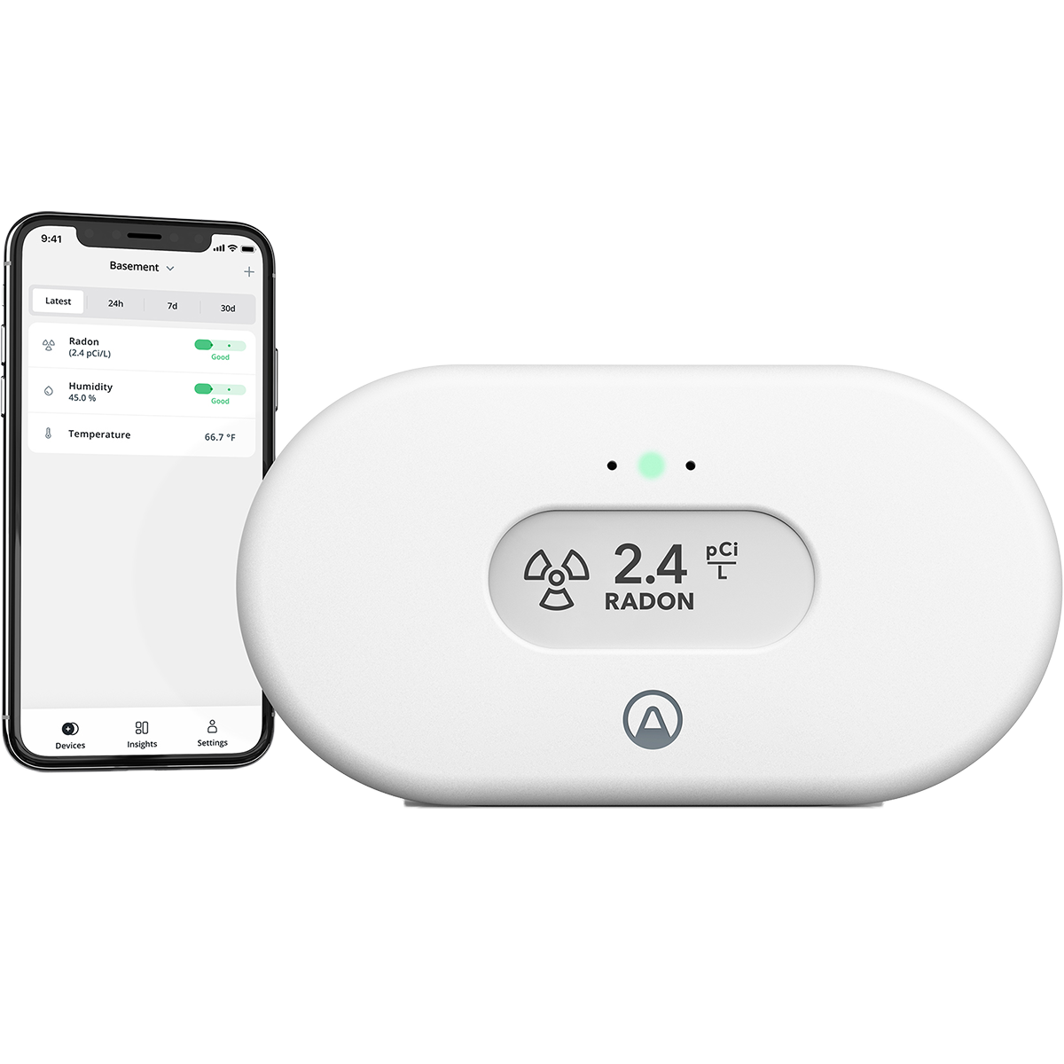 Airthings View Radon Monitor - App 2
