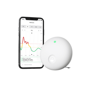 Airthings Wave Enhance Indoor Air Quality Monitor - Main