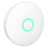 Airthings Wave Plus Smart Indoor Air Quality Monitor + Radon Detection - Angle