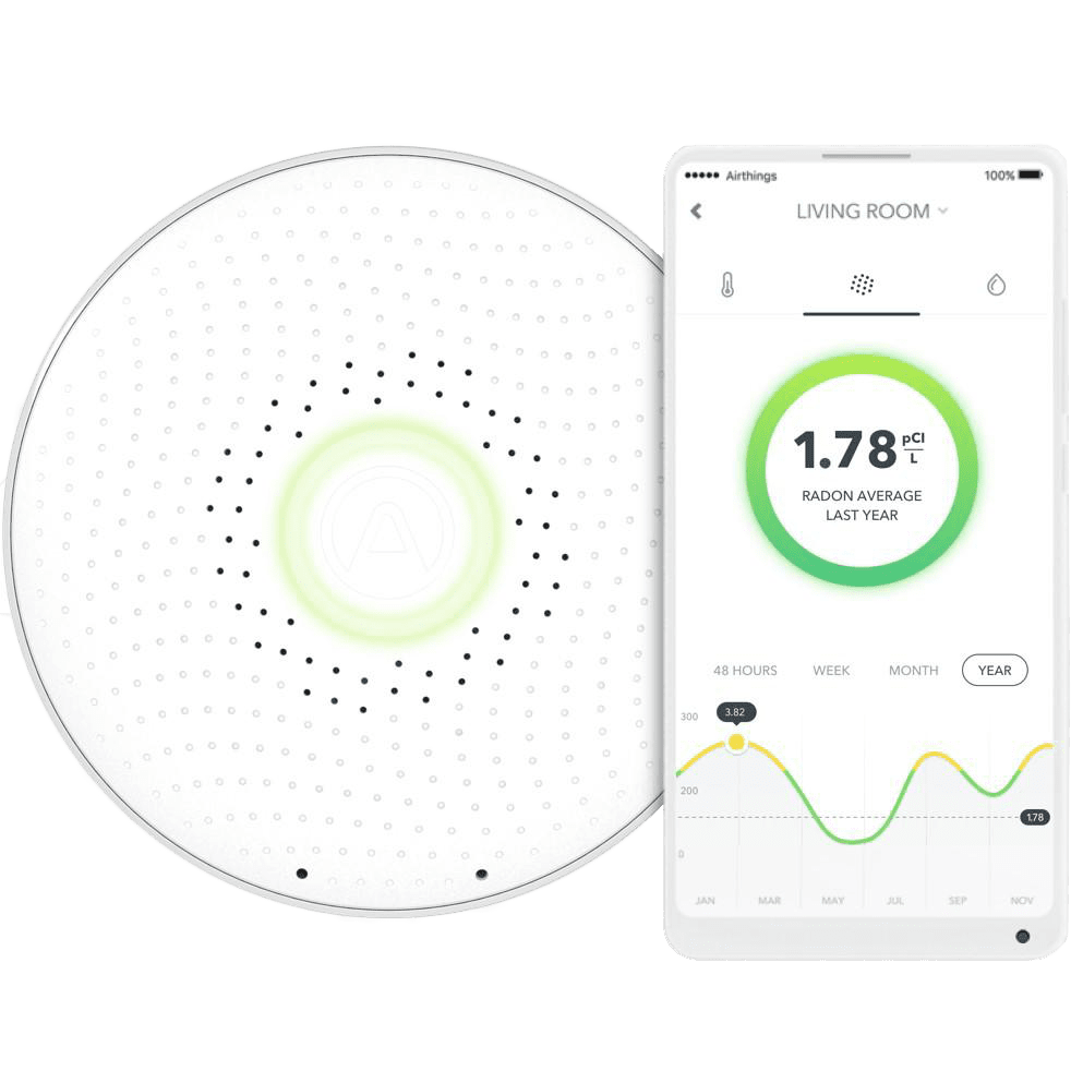 Airthings Wave Radon Detector 
