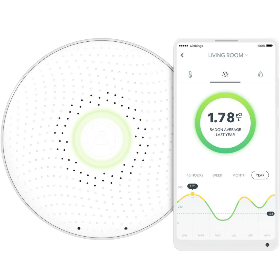 Airthings Wave Radon Detector 