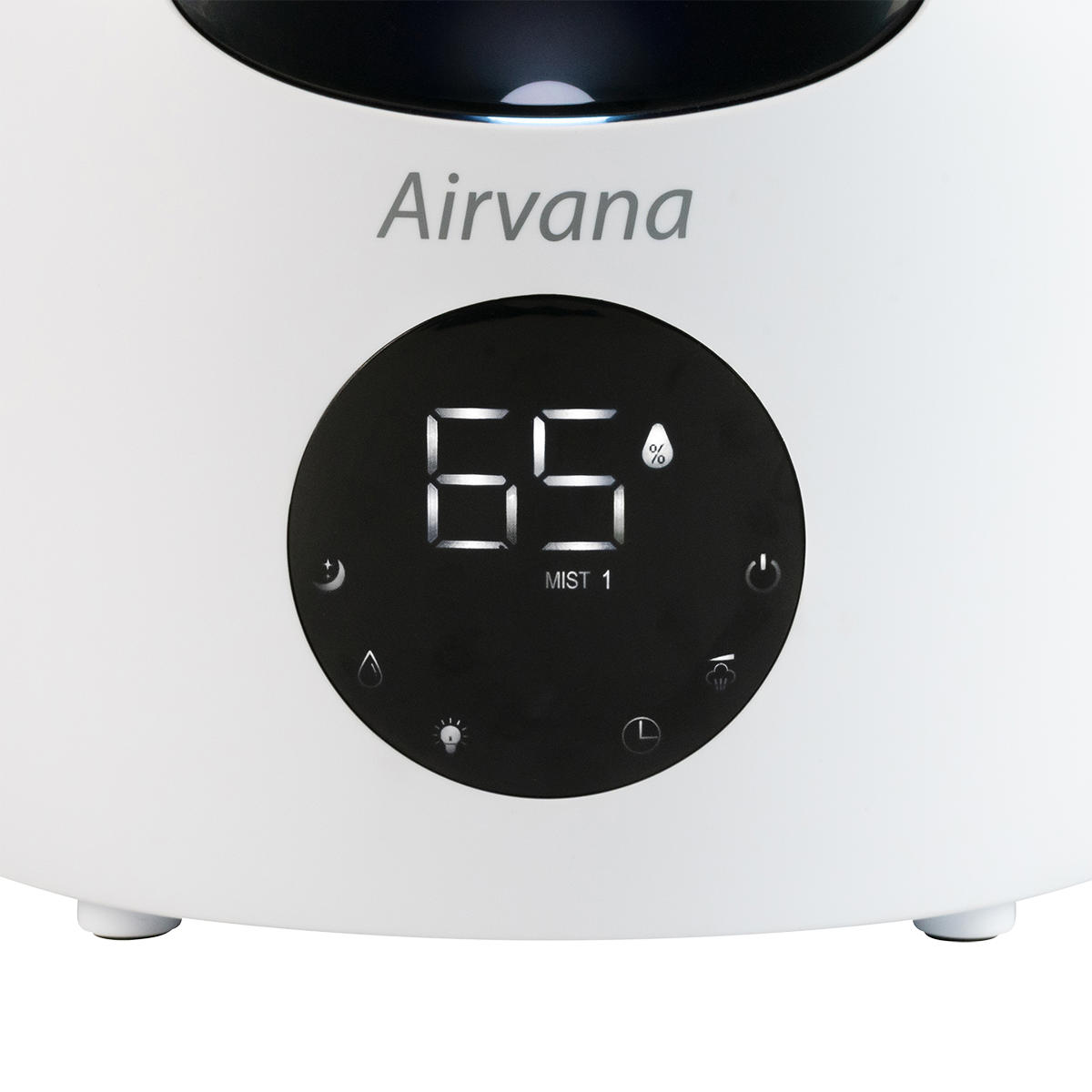 Airvana Aspire 2.25 Gal. Ultrasonic Cool Mist Humidifier - White - Controls