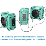 AlorAir PureAiro HEPA Pro 770 Air Scrubber - Daisy Chain