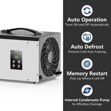 AlorAir Sentinel 35 Pint at AHAM Dehumidifier for Crawl Spaces or Basements Up to 1,000 Sq. Ft. - Features 
