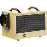 AlorAir Sentinel 55 Pint at AHAM Dehumidifier With Drain Hose for Crawl Spaces or Basements Up to 1,300 Sq. Ft., Gold - Back View