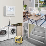 AlorAir Sentinel 55 Pint at AHAM Dehumidifier With Drain Hose for Crawl Spaces or Basements Up to 1,300 Sq. Ft., Gold