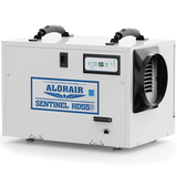AlorAir Sentinel 55 Pint at AHAM Dehumidifier With Drain Hose for Crawl Spaces or Basements Up to 1,300 Sq. Ft., White - Main