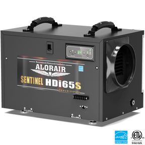 AlorAir Sentinel 55 Pint at AHAM Dehumidifier With Pump for Crawl Spaces or Basements Up to 1,300 Sq. Ft., Black - Main