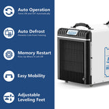 AlorAir Sentinel Energy Star 90 Pint at AHAM Dehumidifier for Crawl Spaces, Basements, or Water Damage Up to 2,600 Sq. Ft. With Pump - Features
