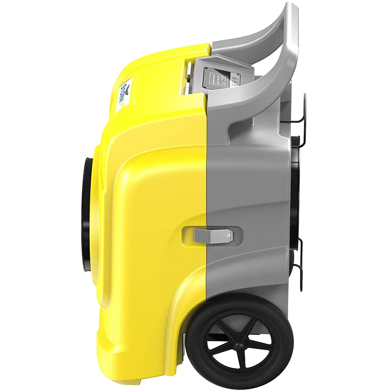 AlorAir Storm Elite Commercial Dehumidifier - Yellow - Side