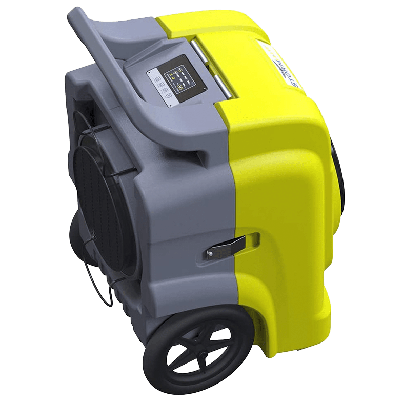 AlorAir Storm Elite Commercial Dehumidifier - Yellow - Angle