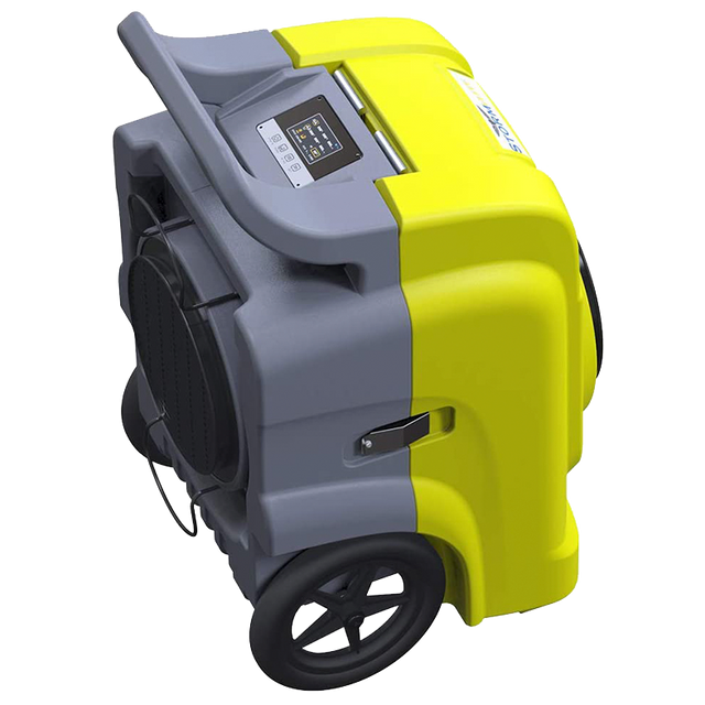 AlorAir Storm Elite Commercial Dehumidifier - Yellow - Angle