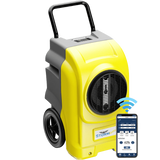 AlorAir Storm Elite Commercial Dehumidifier - Yellow with Phone