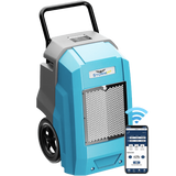 AlorAir Storm Pro Commercial Dehumidifier - Blue with Phone