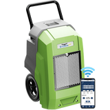 AlorAir Storm Pro Commercial Dehumidifier - Green with Phone