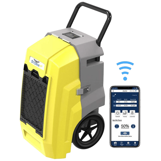 AlorAir Storm Pro Commercial Dehumidifier with App