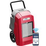 AlorAir Storm Pro Commercial Dehumidifier - Red with Phone