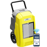 AlorAir Storm Pro Commercial Dehumidifier - Yellow with Phone