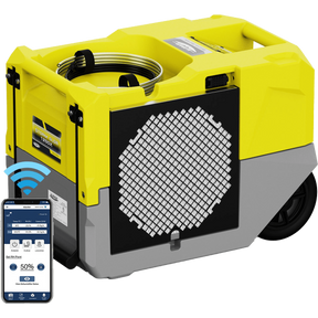 AlorAir Storm SLGR 1250X Smart Wi-Fi Commercial Dehumidifier - yellow - main