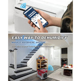 Alorair Storm SLGR 850X Commercial Dehumidifier - red - wi-fi
