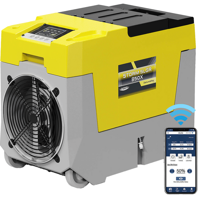 Alorair Storm SLGR 850X Commercial Dehumidifier - yellow - main