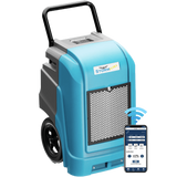 AlorAir Storm Ultra Commercial Dehumidifier - Blue with Phone