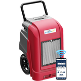 AlorAir Storm Ultra Commercial Dehumidifier - Red with Phone