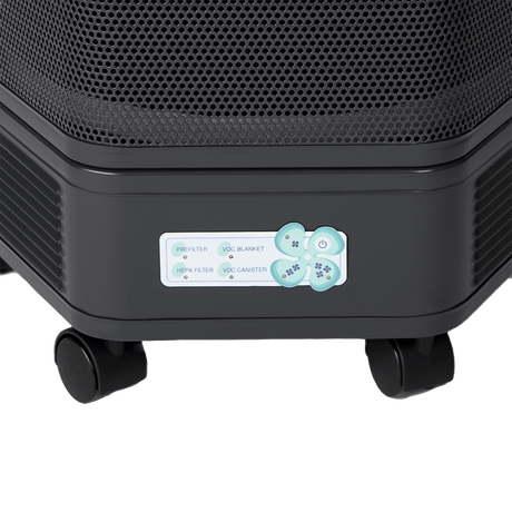 Amaircare 3000 HEPA Air Purifier - Slate Casters