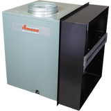Amana 11,000 BTU Vertical Terminal Air Conditioner w/ Heat Pump - Front Angle View with Adapter