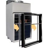 Amana 18,000 BTU Vertical Terminal Air Conditioner w/ Heat Pump - Frame