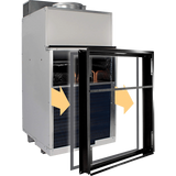 Amana 22,500 BTU Vertical Terminal Air Conditioner with Heat Pump - Frame