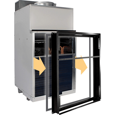 Amana 22,500 BTU Vertical Terminal Air Conditioner with Heat Pump - Frame
