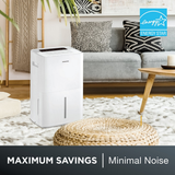 Amana 50 Pint Dehumidifier - Infographic 1