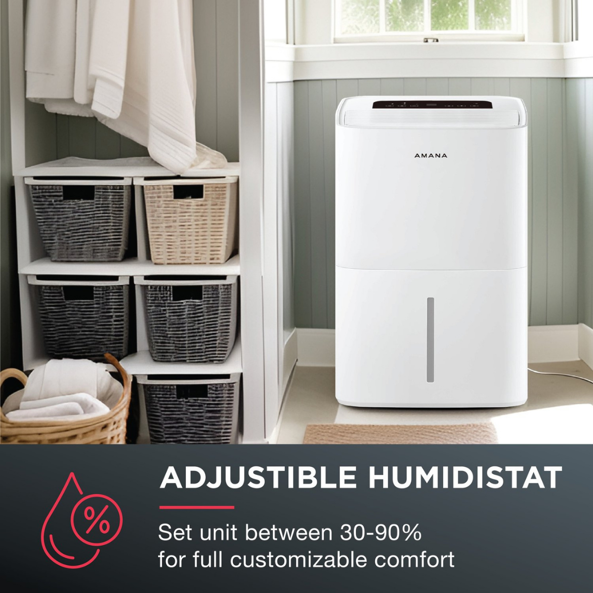 Amana 50 Pint Dehumidifier - Infographic 4