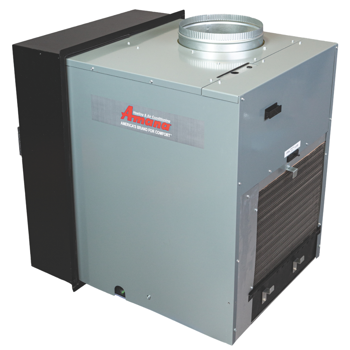 Amana 9k-12-k BTU Vertical Terminal Air Conditioner Heat Pump - Back