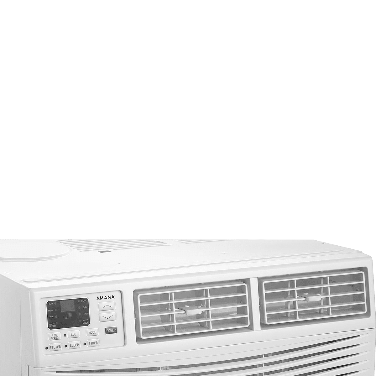 Amana 8,000 BTU Window Air Conditioner with Electronic Controls - Control Panel