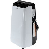 Amana 10,000 BTU Portable Air Conditioner Black/White - Angle