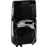 Amana 10,000 BTU Portable Air Conditioner Black/White - Back
