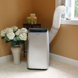 Amana 10,000 BTU Portable Air Conditioner Black/Silver - in Room