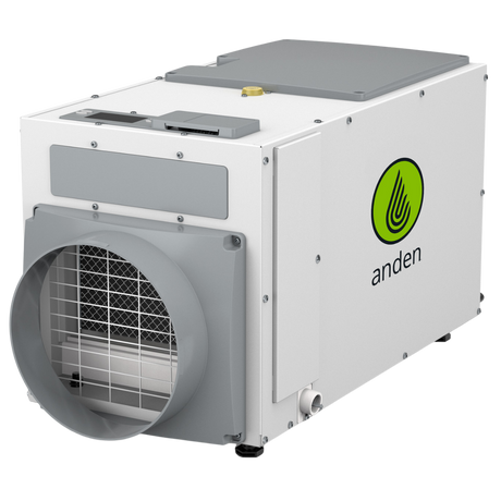 Anden A100 100 Pint Dehumidifier - Angle