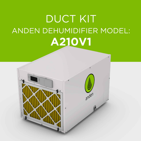 Anden A210 Dehumidifier Duct Kit - Model
