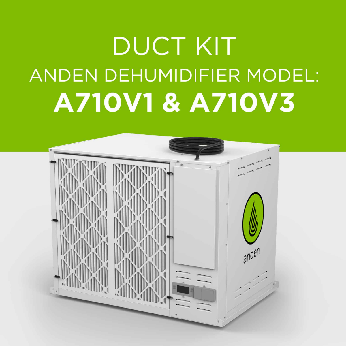 Anden A710 Dehumidifier Duct Kit - Model