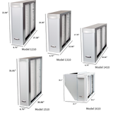 Aprilaire 1000 Series Whole House Air Cleaners - Dimensions