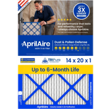Aprilaire 14-Inch Wide MERV 11 TriPure 1-Inch Filter A14201 - Main