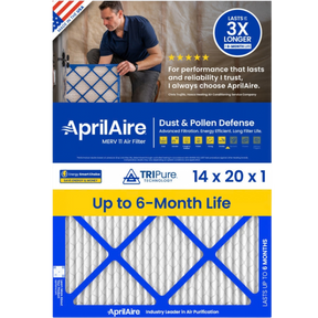 Aprilaire 14-Inch Wide MERV 11 TriPure 1-Inch Filter A14201 - Main