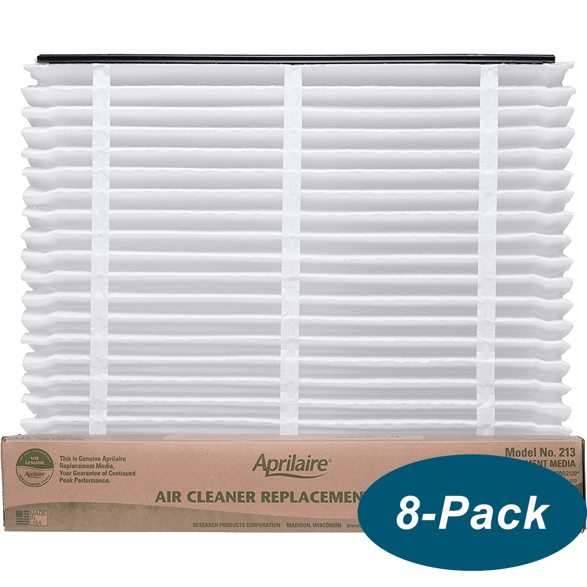 Aprilaire 213 Air Filter - 8 pack
