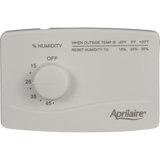 Aprilaire Model 400 Drainless Bypass Humidifier - manual controls